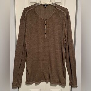 John Varvatos Lightweight Henley Shirt